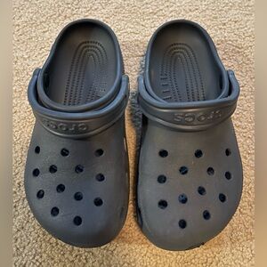Navy Crocs